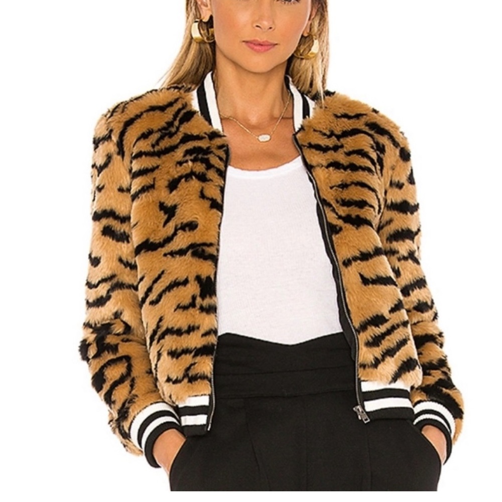 Jack by BB Dakota Tiger Bomber Jacket